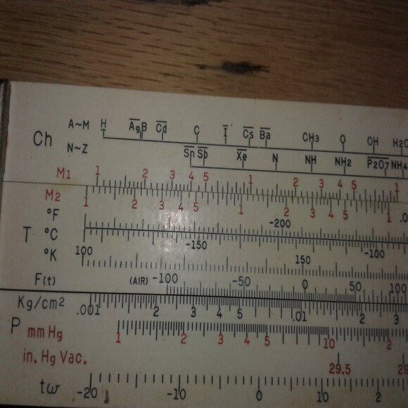 Hemmi slide rule - Picture 2 of 11